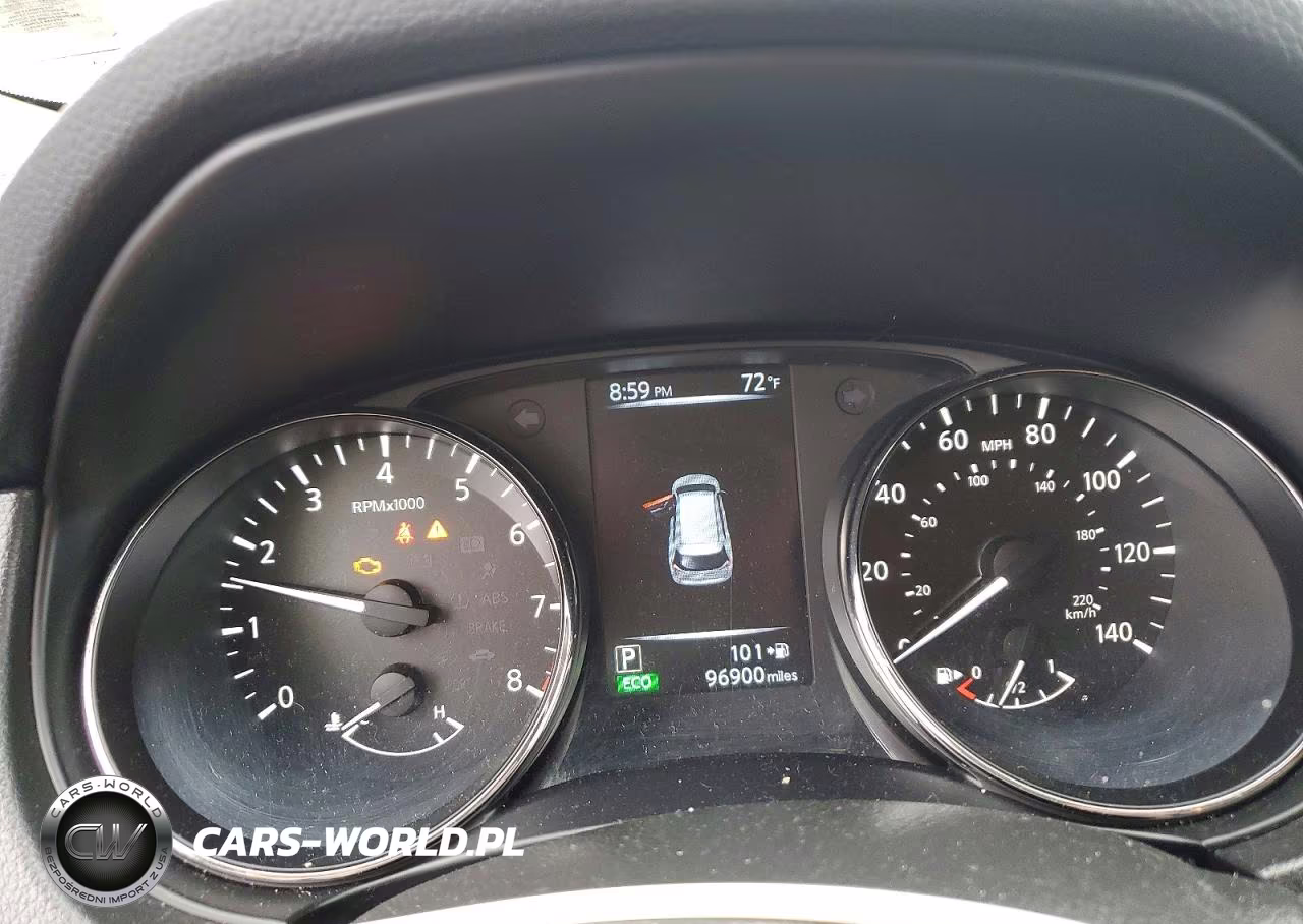 2017 Nissan Rogue Sv VIN:JN8AT2MV9HW023285 - 9