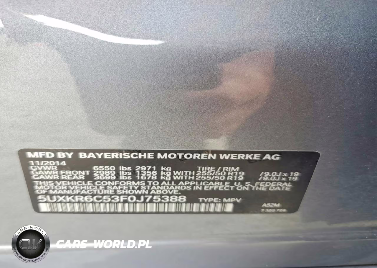 2015 BMW X5 xDrive50I VIN:5UXKR6C53F0J75388 - 13