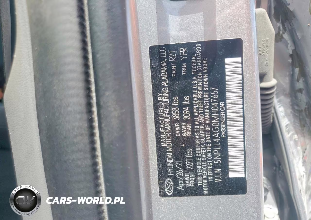 2021 Hyundai Elantra Se VIN:5NPLL4AG0MH047657 - 13