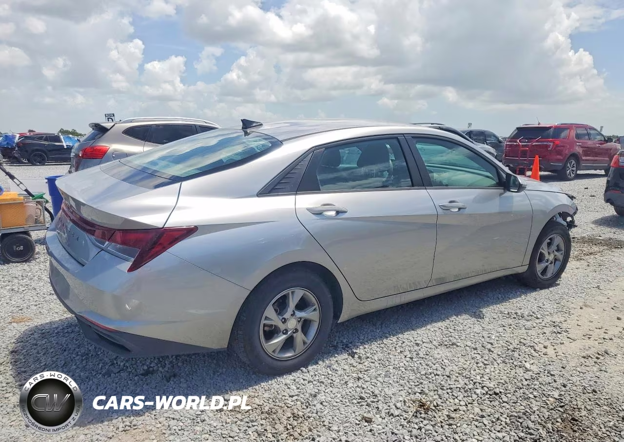 2021 Hyundai Elantra Se VIN:5NPLL4AG0MH047657 - 3
