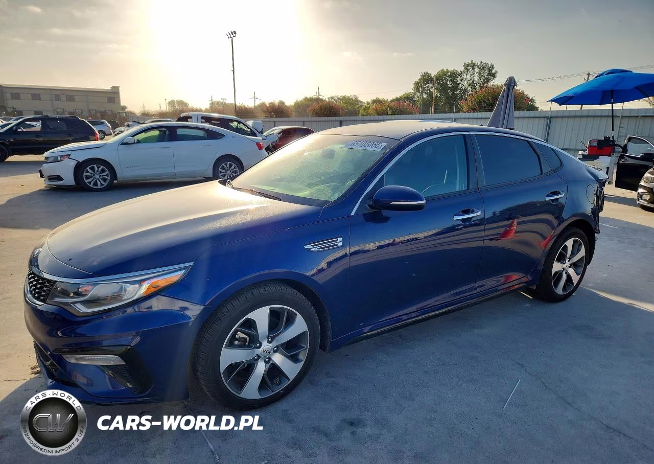 2020 Kia Optima S VIN:5XXGT4L36LG416334 - 1