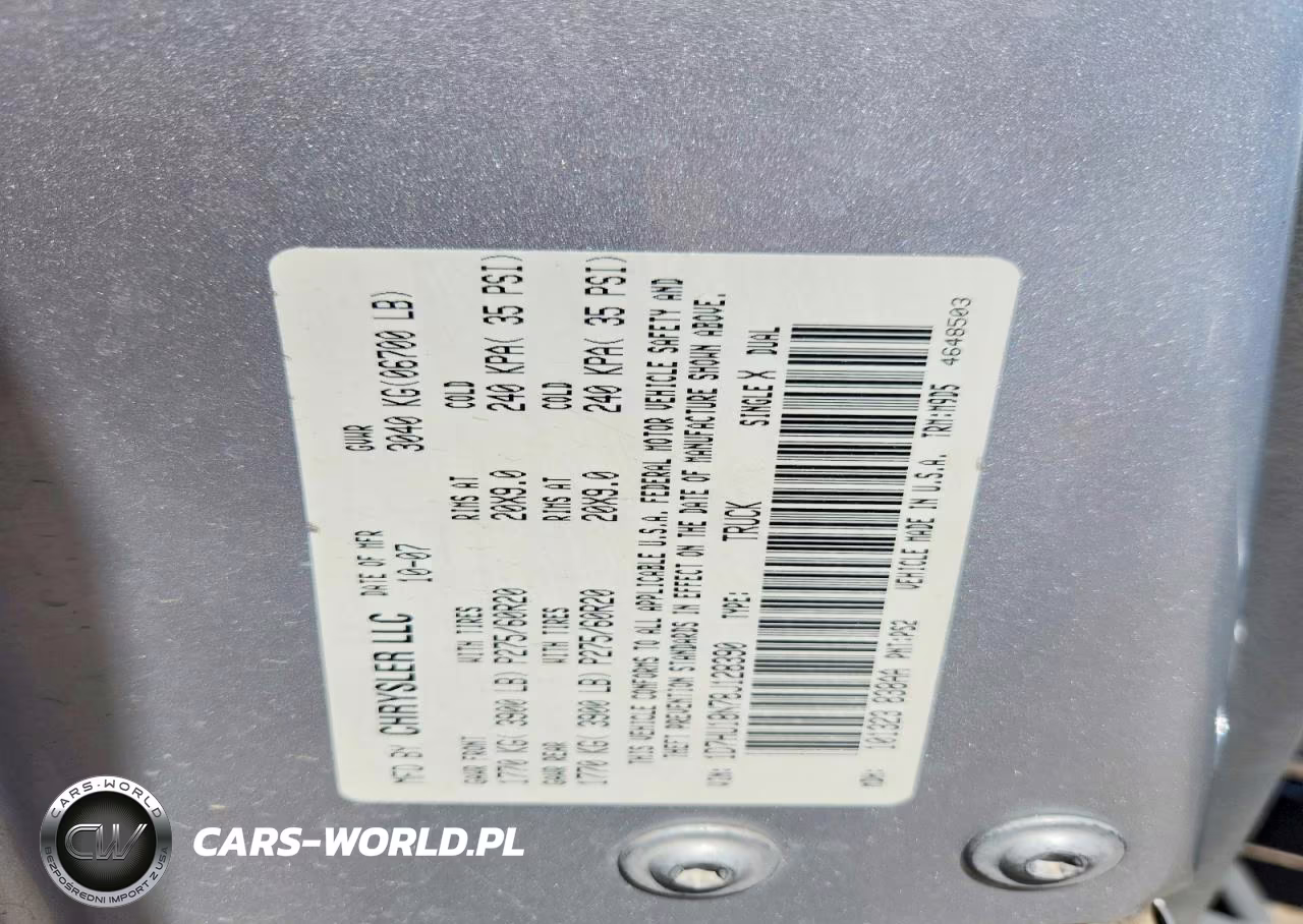 2008 Dodge Ram 1500 St VIN:1D7HU18N78J128390 - 12