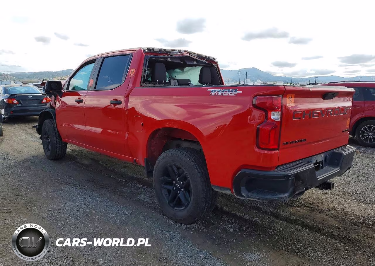 2021 Chevrolet Silverado K1500 Trail Boss Custom VIN:1GCPYCEF9MZ235438 - 2