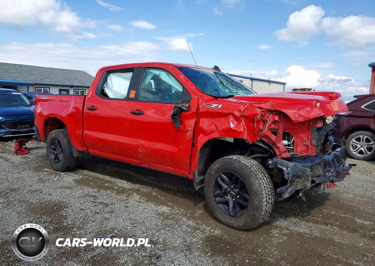 2021 Chevrolet Silverado K1500 Trail Boss Custom VIN:1GCPYCEF9MZ235438 - 4