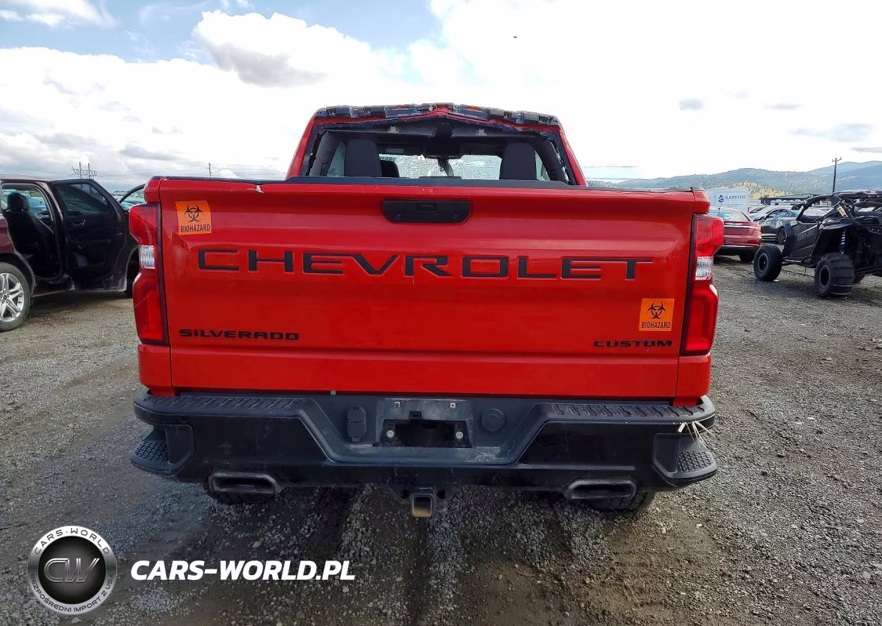 2021 Chevrolet Silverado K1500 Trail Boss Custom VIN:1GCPYCEF9MZ235438 - 6