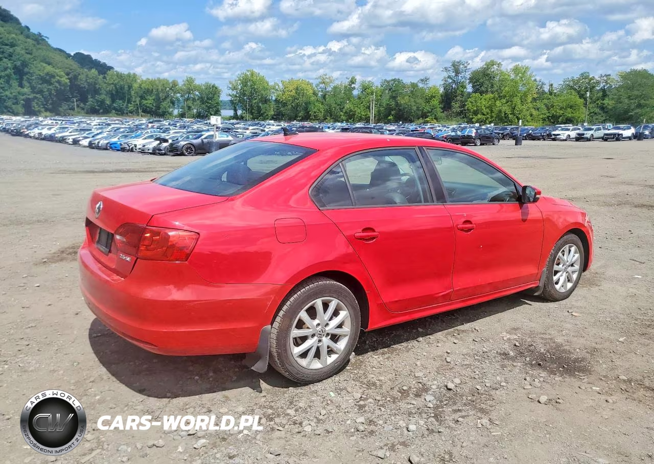 2012 Volkswagen Jetta Se VIN:3VWDP7AJ1CM358199 - 3