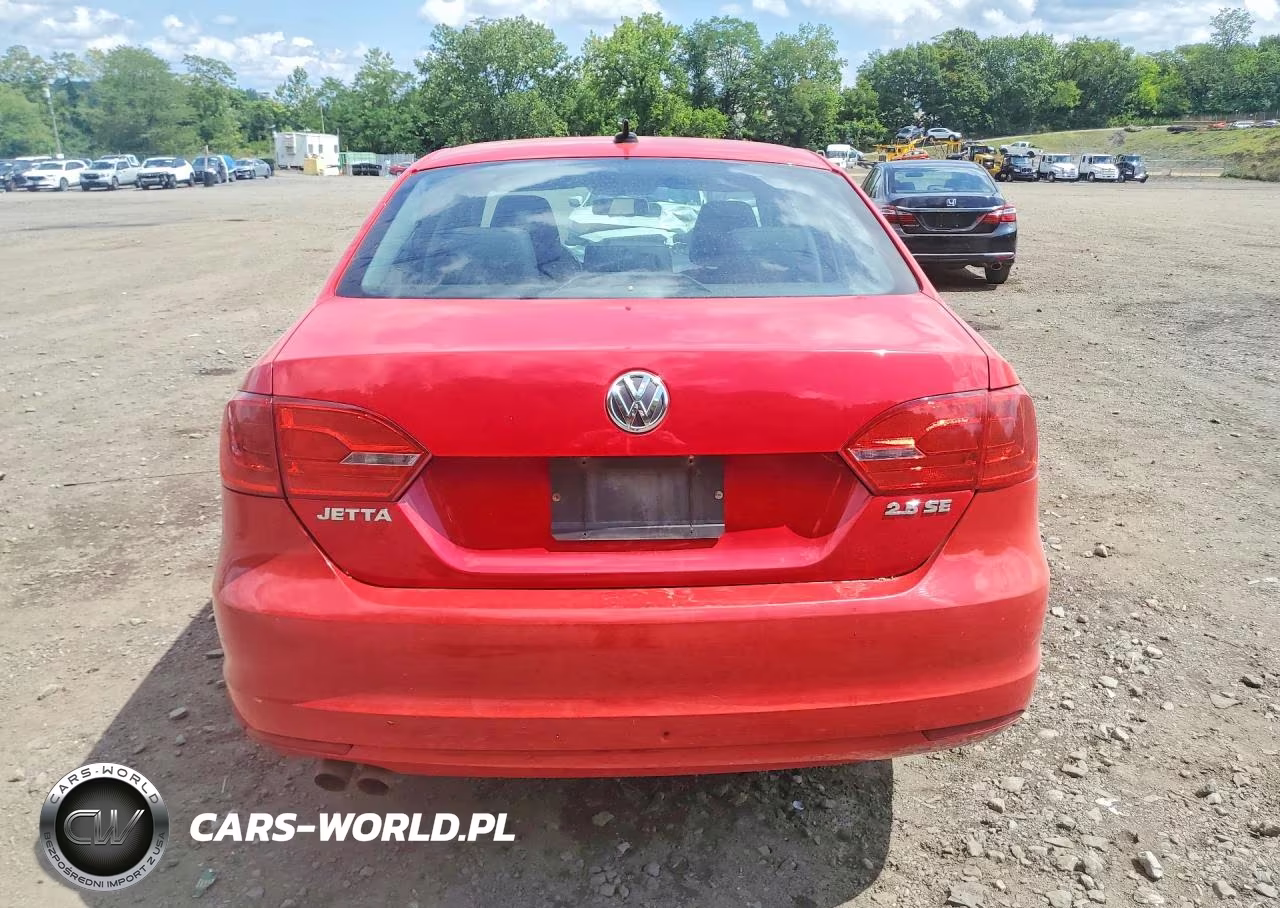 2012 Volkswagen Jetta Se VIN:3VWDP7AJ1CM358199 - 6