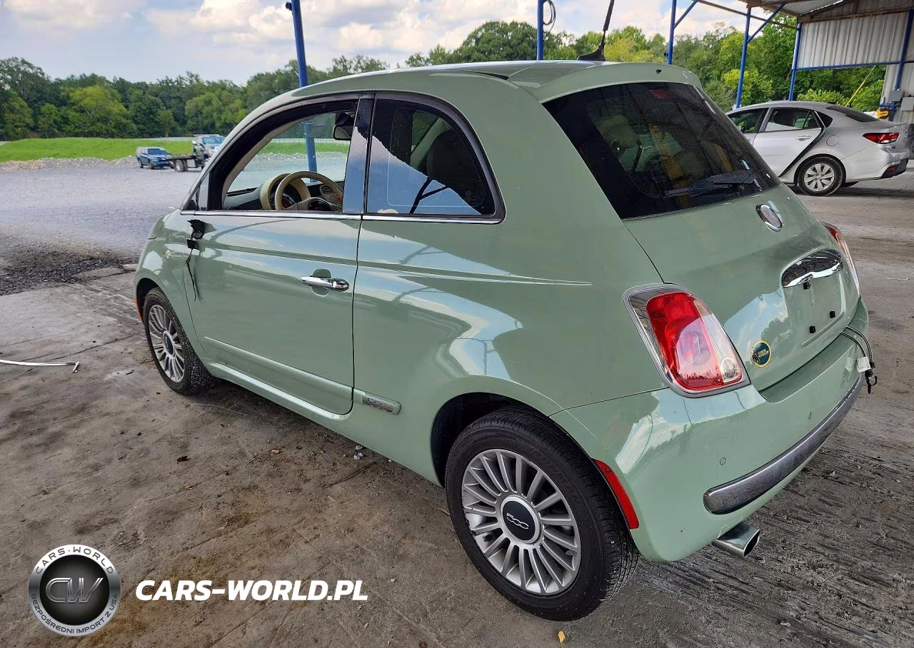 2013 Fiat 500 Lounge VIN:3C3CFFCR6DT554309 - 2
