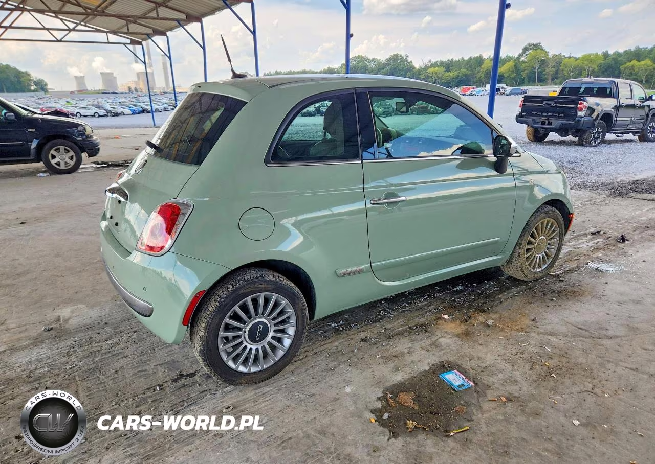2013 Fiat 500 Lounge VIN:3C3CFFCR6DT554309 - 3