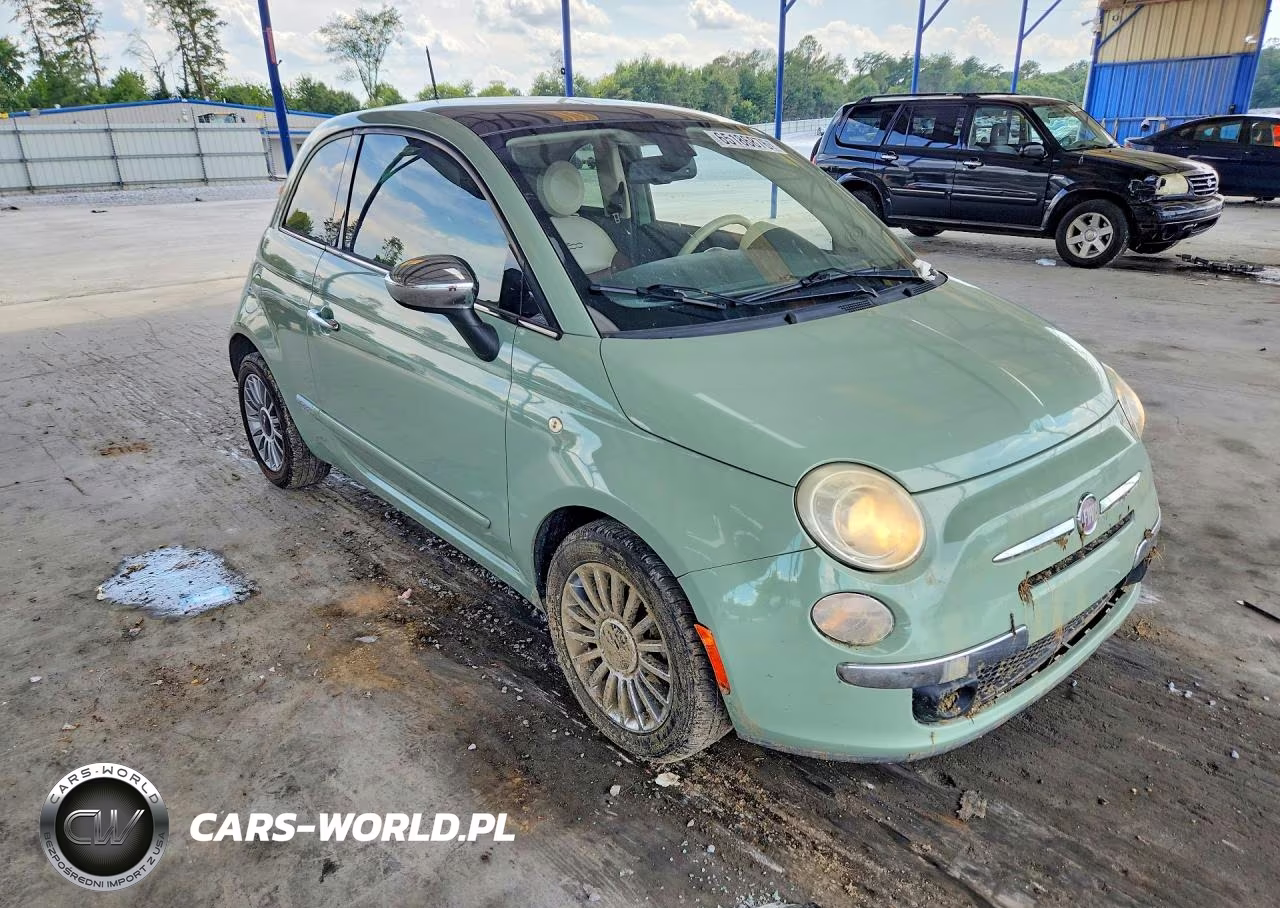2013 Fiat 500 Lounge VIN:3C3CFFCR6DT554309 - 4