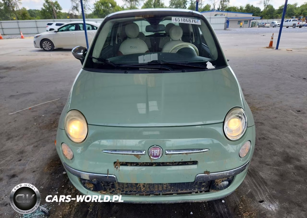 2013 Fiat 500 Lounge VIN:3C3CFFCR6DT554309 - 5