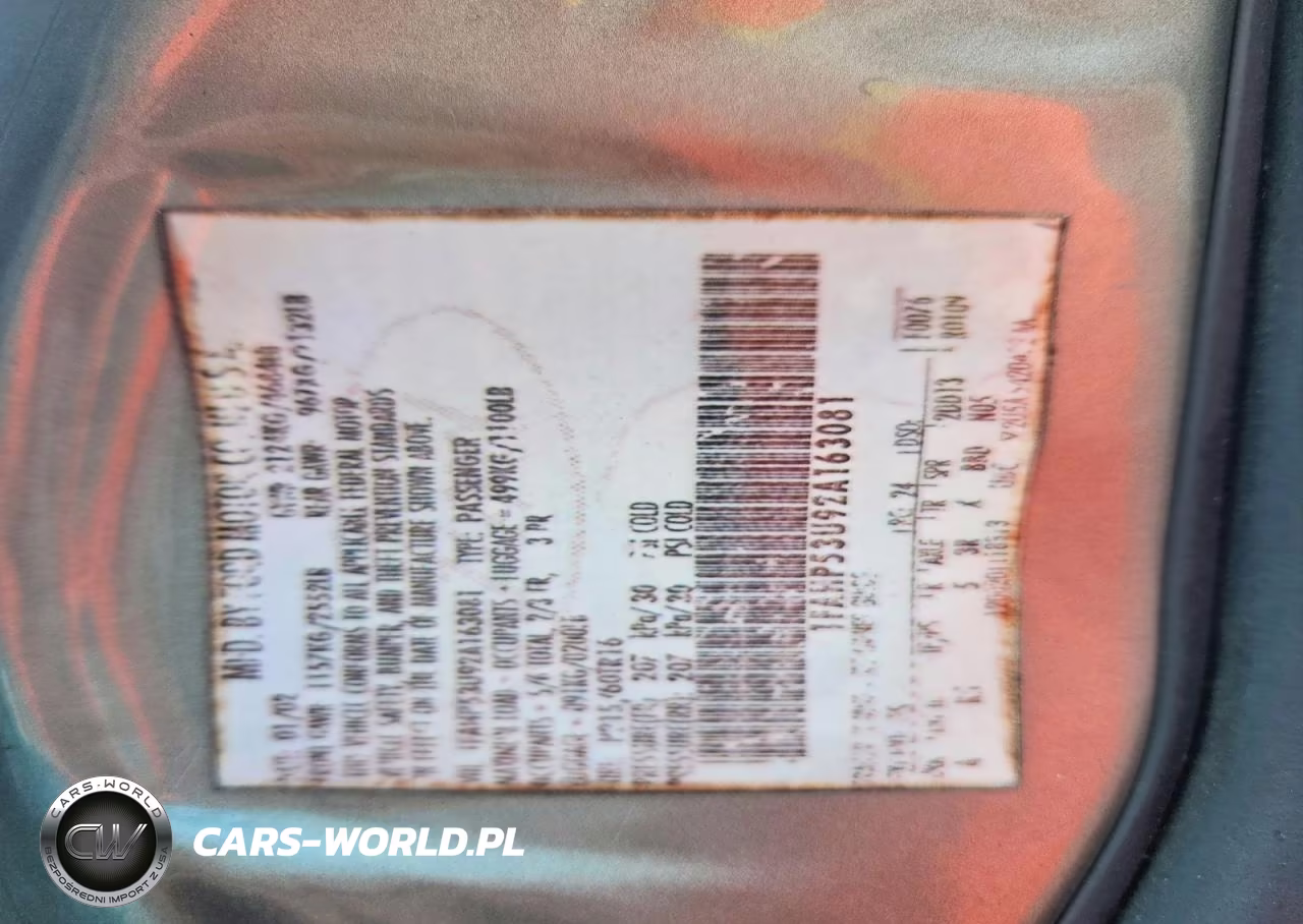2002 Ford Taurus Se VIN:1FAHP53U92A163081 - 12