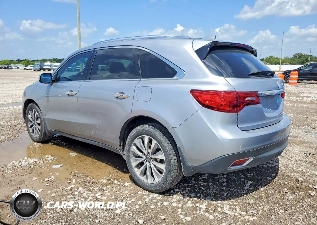 2016 Acura Mdx Technology VIN:5FRYD3H43GB012735 - 2