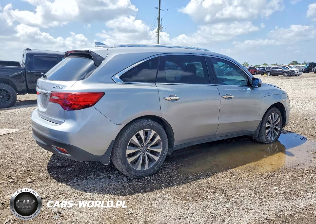2016 Acura Mdx Technology VIN:5FRYD3H43GB012735 - 3