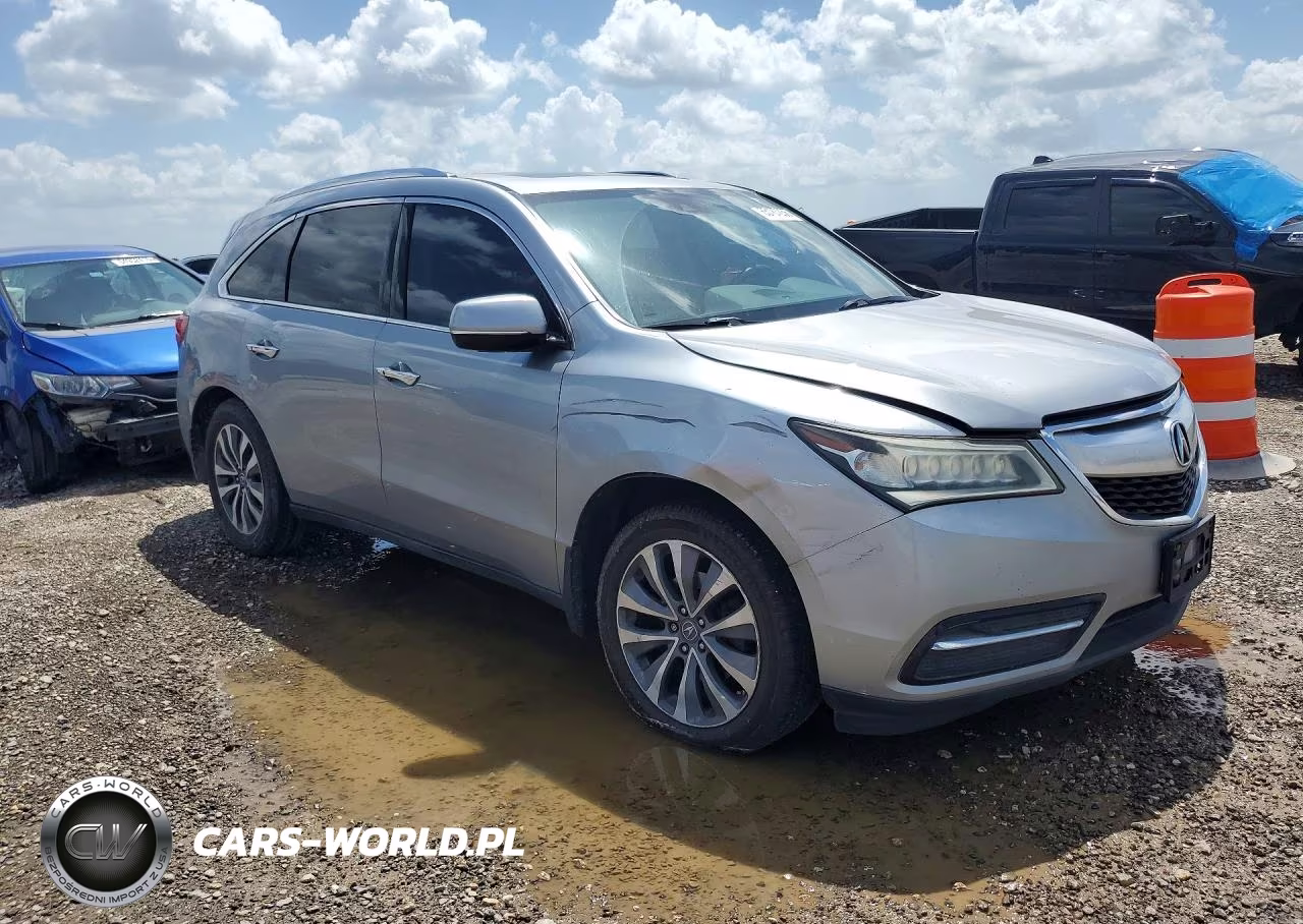 2016 Acura Mdx Technology VIN:5FRYD3H43GB012735 - 4