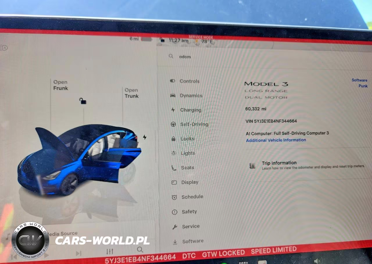 2022 Tesla Model 3 VIN:5YJ3E1EB4NF344664 - 9