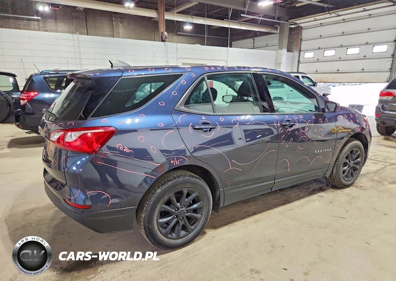 2019 Chevrolet Equinox Ls VIN:3GNAXHEV9KL209107 - 3