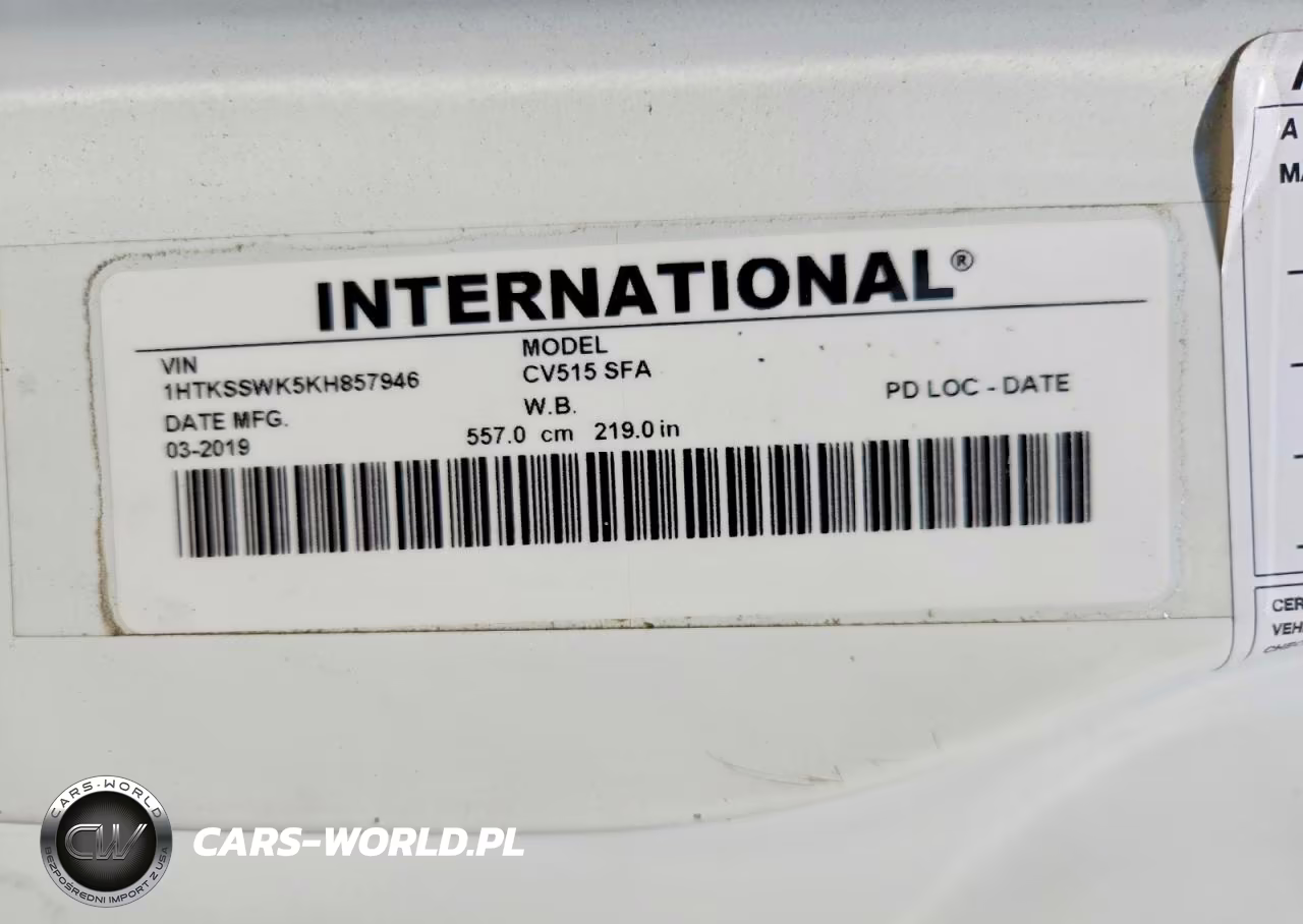 2019 International Cv515 VIN:1HTKSSWK5KH857946 - 13