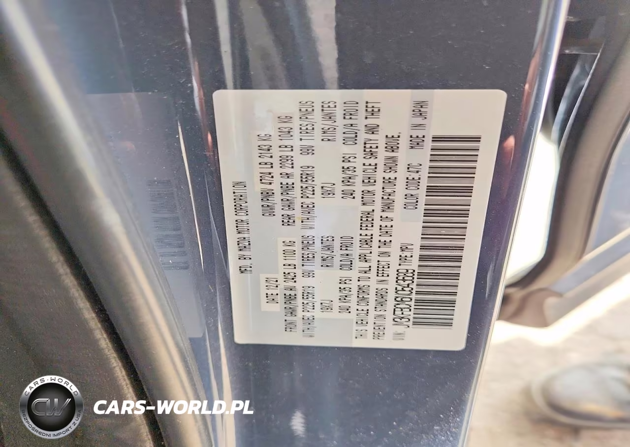 2022 Mazda Cx-5 Preferred VIN:JM3KFBCM6N0543689 - 12