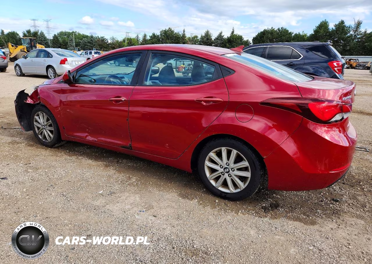 2014 Hyundai Elantra Se VIN:KMHDH4AE3EU182719 - 2