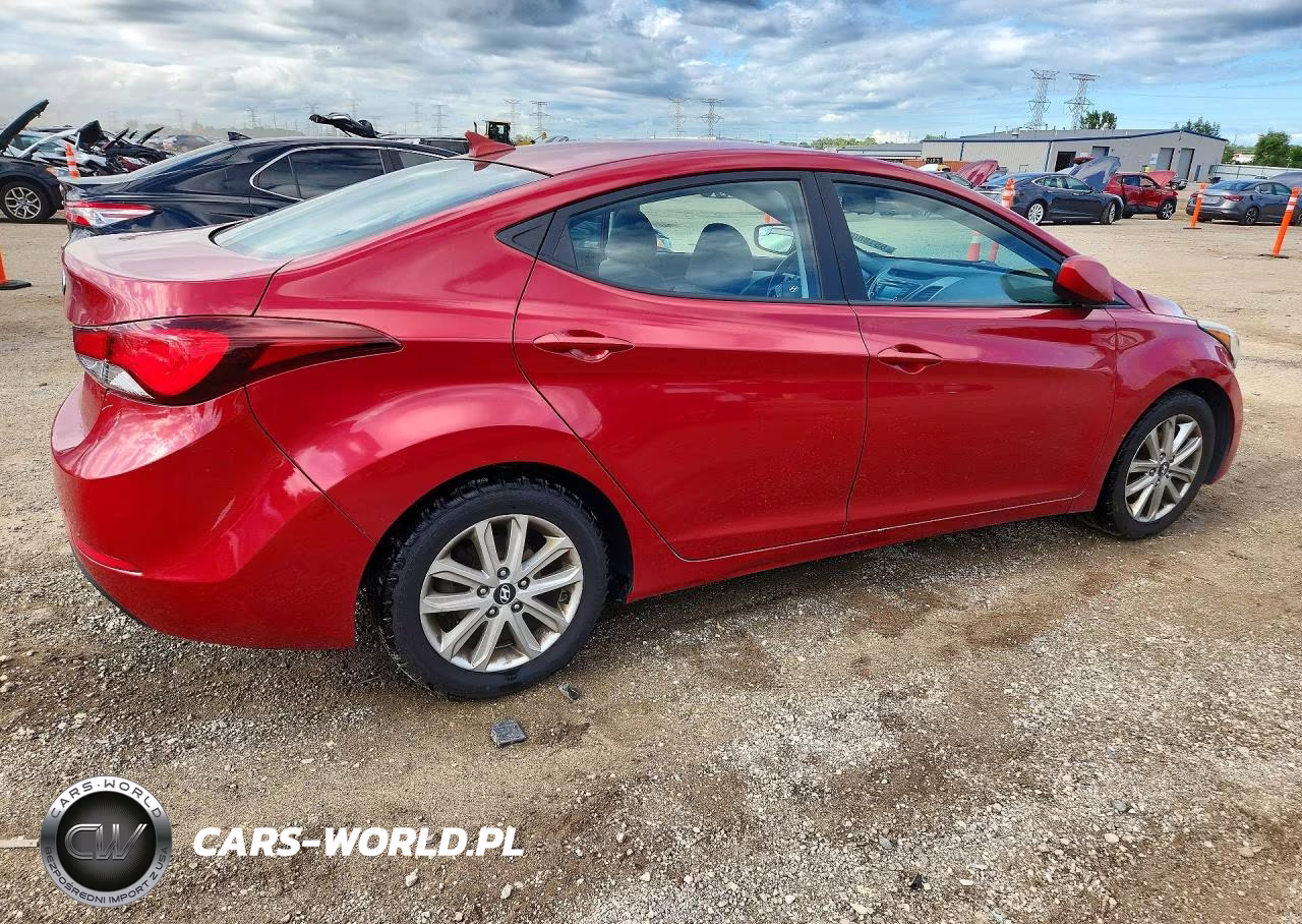 2014 Hyundai Elantra Se VIN:KMHDH4AE3EU182719 - 3
