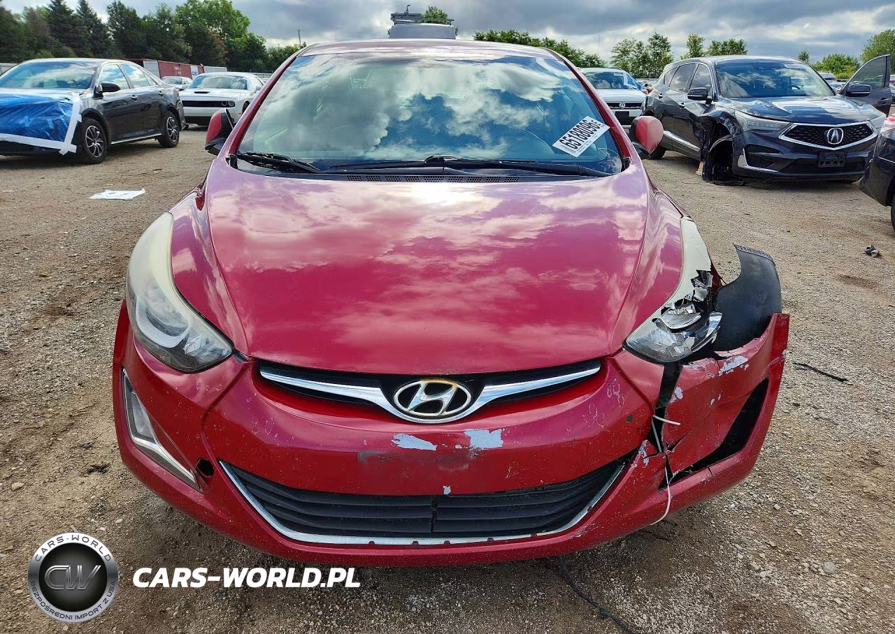 2014 Hyundai Elantra Se VIN:KMHDH4AE3EU182719 - 5