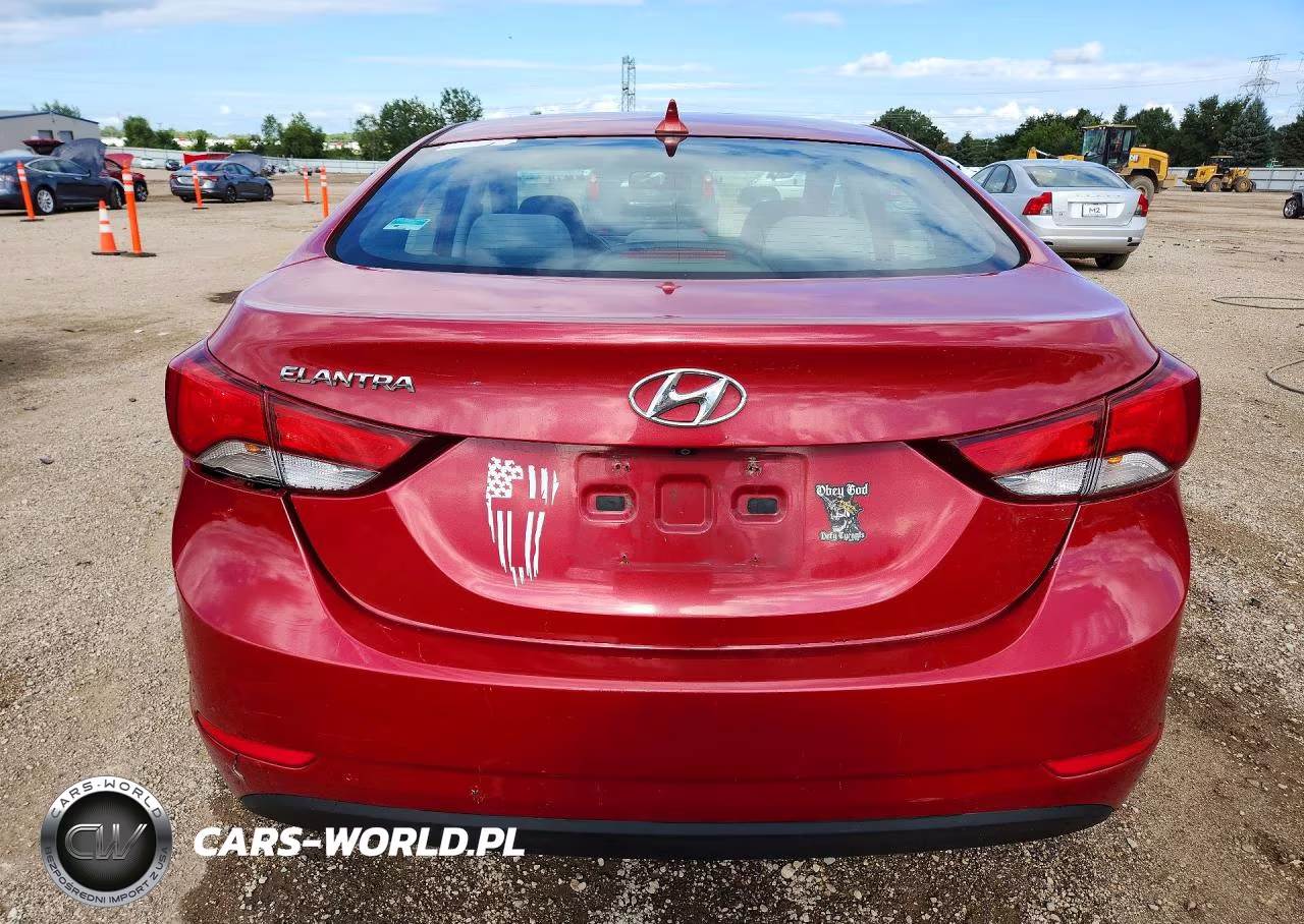 2014 Hyundai Elantra Se VIN:KMHDH4AE3EU182719 - 6
