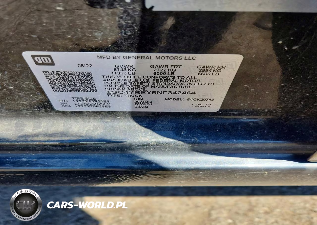 2022 Chevrolet Silverado K2500 High Country VIN:1GC4YREY5NF342464 - 12