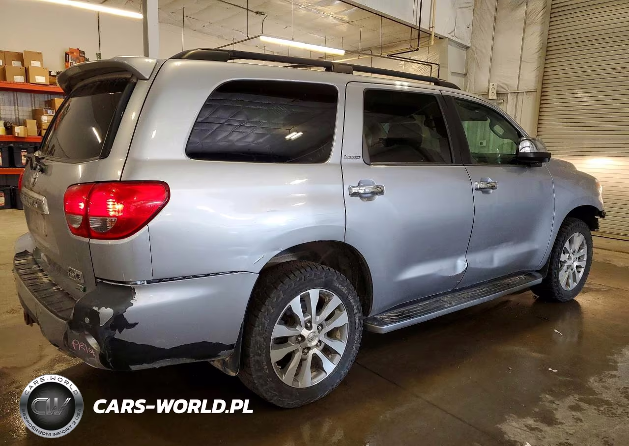 2013 Toyota Sequoia Limited VIN:5TDJW5G10DS076142 - 3