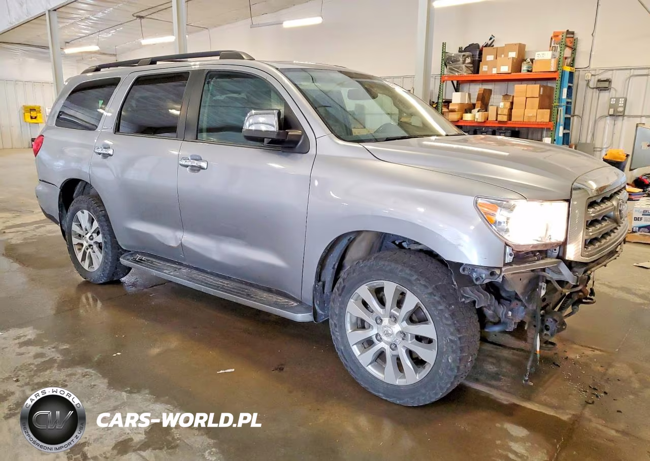 2013 Toyota Sequoia Limited VIN:5TDJW5G10DS076142 - 4