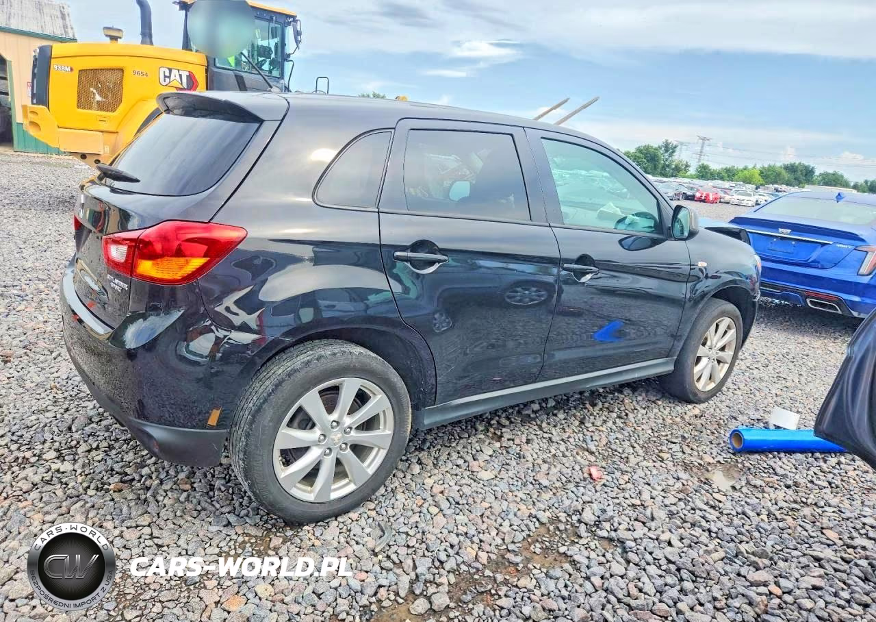 2015 Mitsubishi Outlander Sport Es VIN:4A4AP3AU8FE045484 - 3