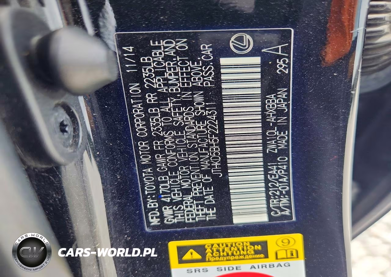 2015 Lexus Ct 200 VIN:JTHKD5BH5F2224311 - 13