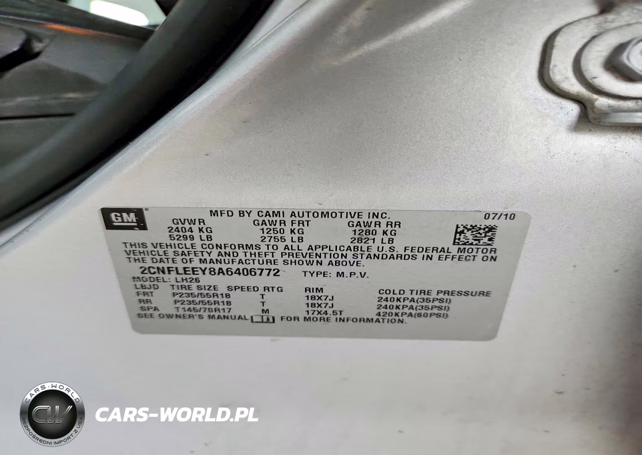 2010 Chevrolet Equinox Lt VIN:2CNFLEEY8A6406772 - 14