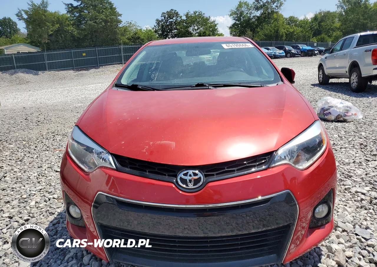 2014 Toyota Corolla S Plus VIN:5YFBURHE2EP125774 - 5