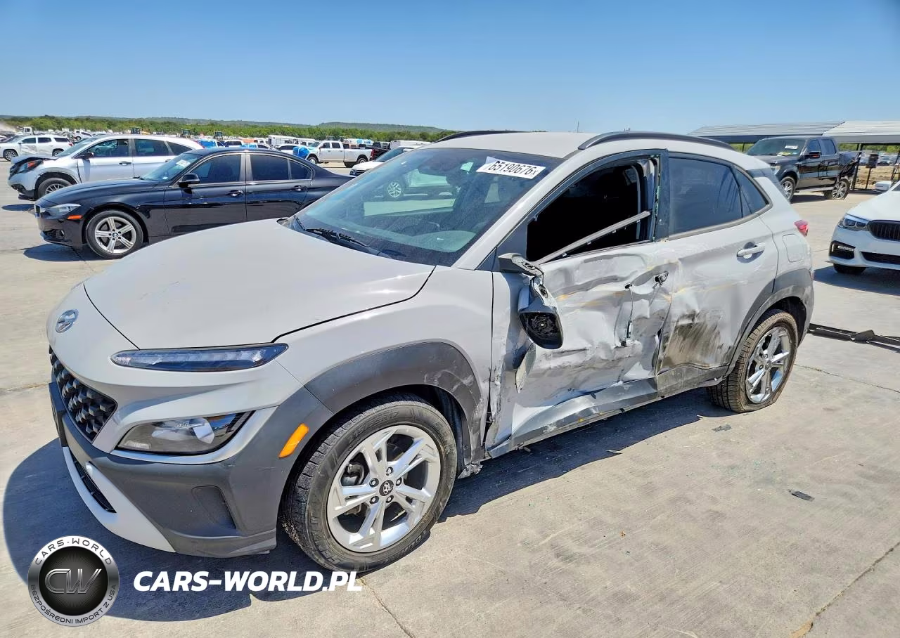 2022 Hyundai Kona Sel VIN:KM8K62AB0NU766230 - 1