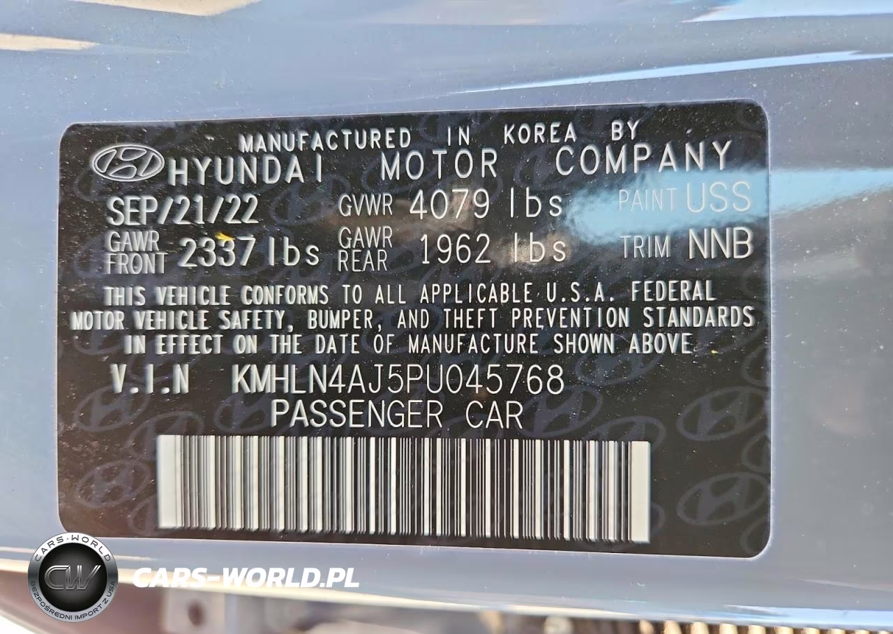 2023 Hyundai Elantra Limited VIN:KMHLN4AJ5PU045768 - 13