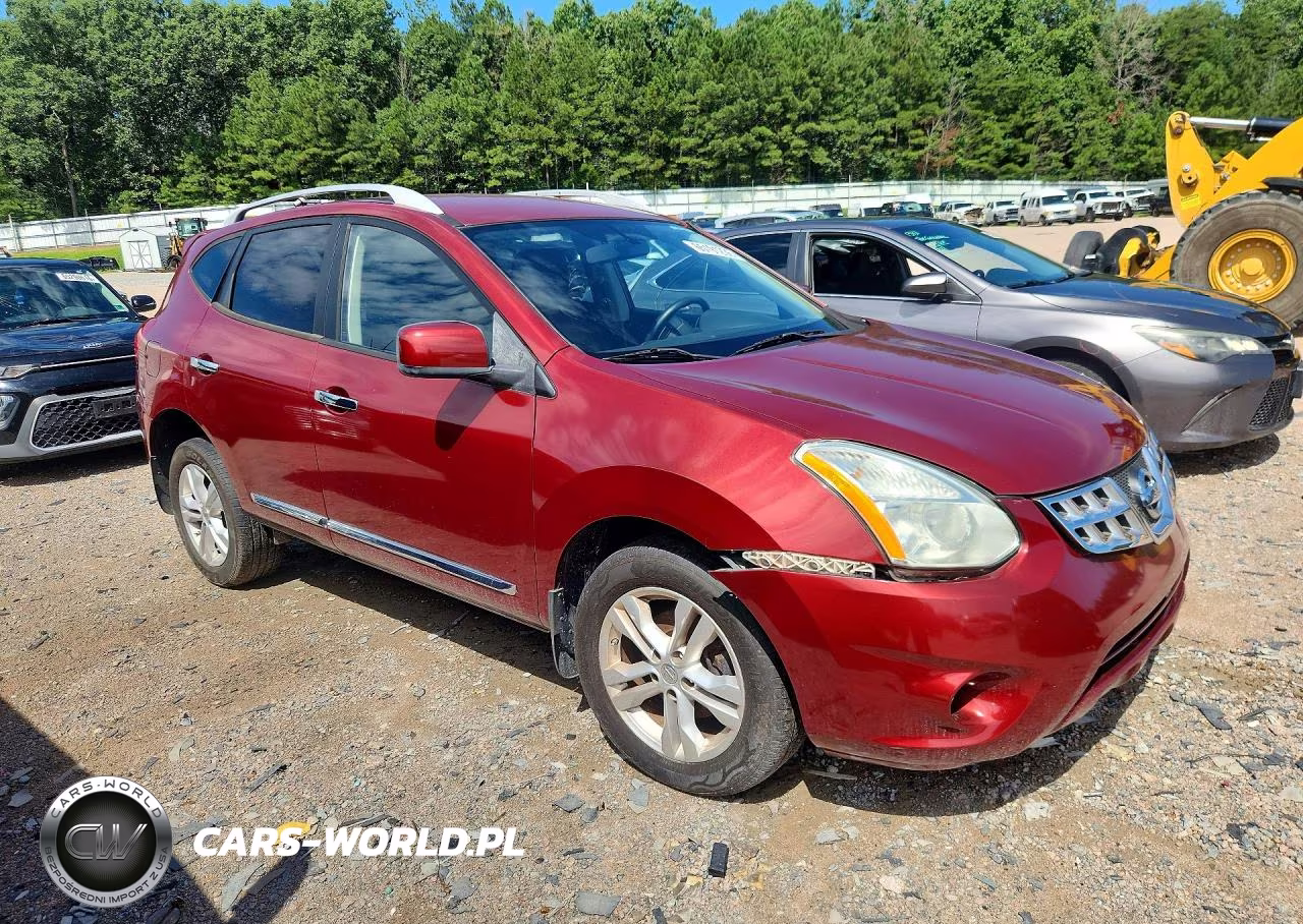 2013 Nissan Rogue S VIN:JN8AS5MV3DW633455 - 4
