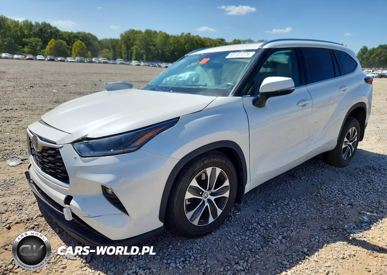 2021 Toyota Highlander Xle VIN:5TDGZRBH7MS548804 - 1