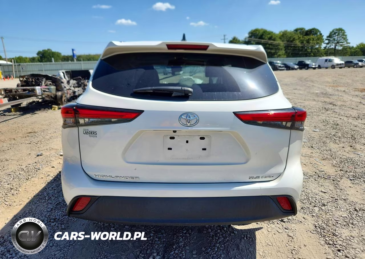 2021 Toyota Highlander Xle VIN:5TDGZRBH7MS548804 - 6