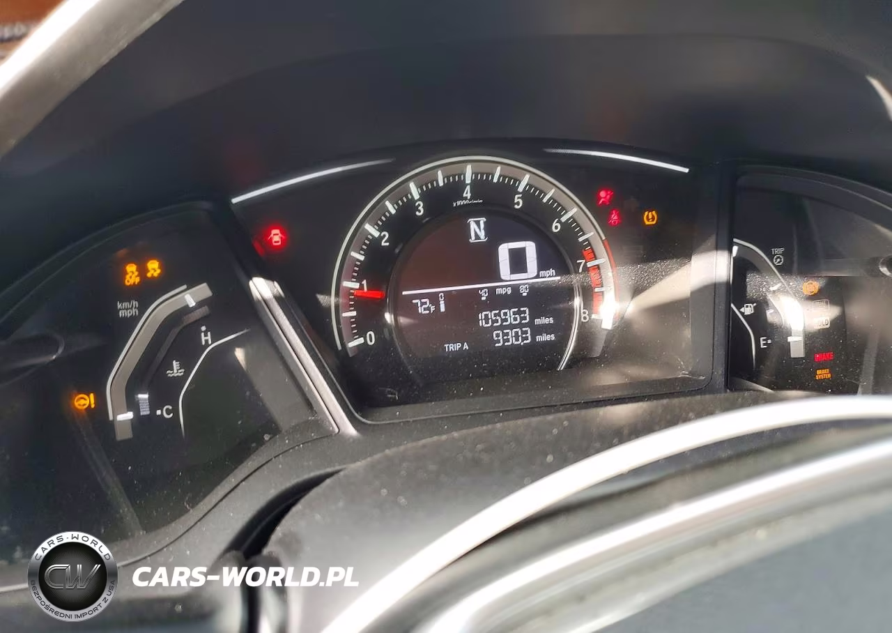 2016 Honda Civic Lx VIN:2HGFC2F53GH512620 - 9