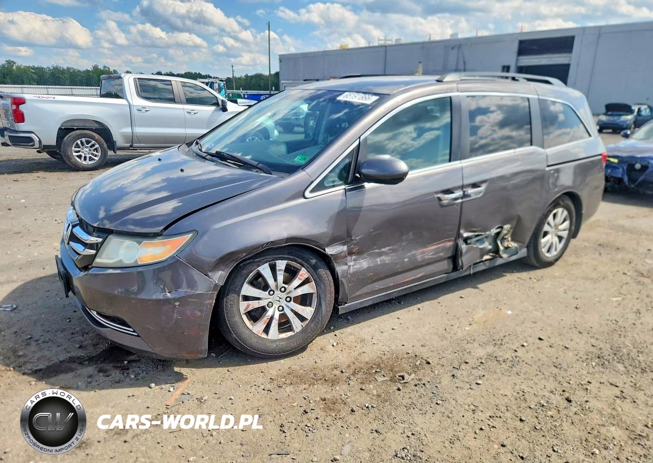 2015 Honda Odyssey Ex VIN:5FNRL5H47FB003684 - 1