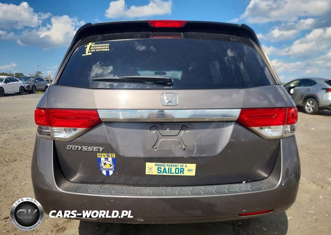 2015 Honda Odyssey Ex VIN:5FNRL5H47FB003684 - 6