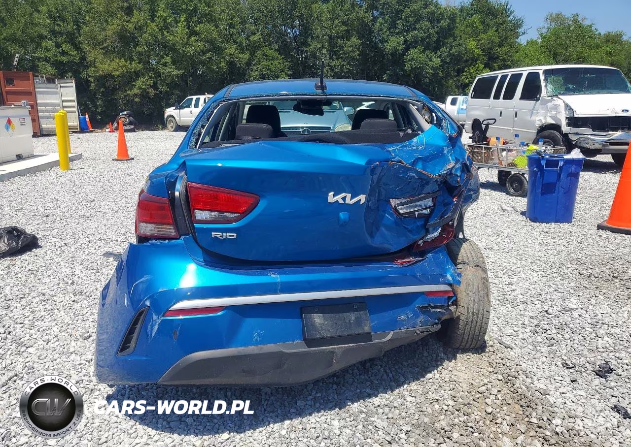 2022 Kia Rio S VIN:3KPA24AD5NE463032 - 6