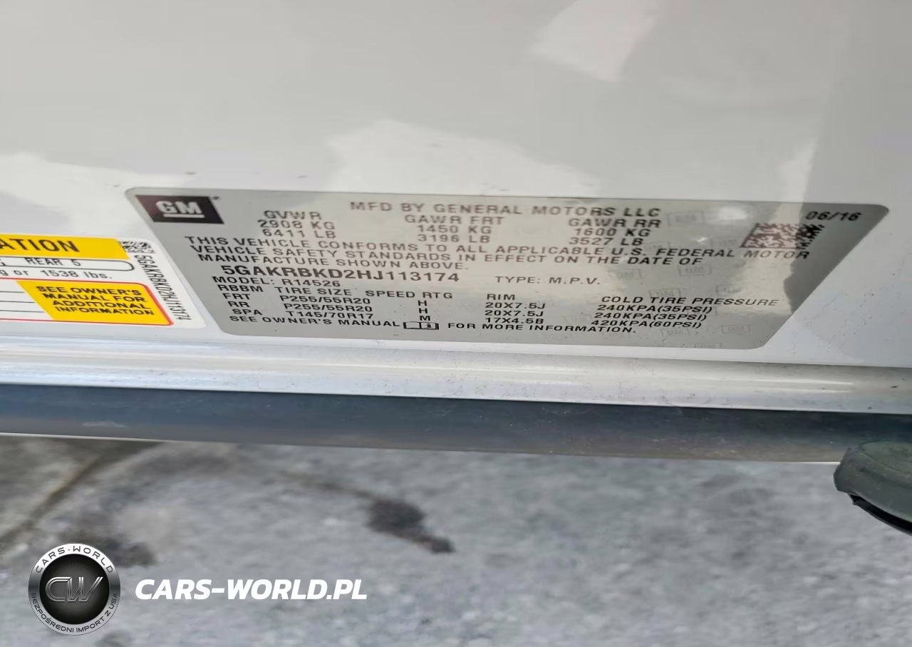 2017 Buick Enclave VIN:5GAKRBKD2HJ113174 - 13