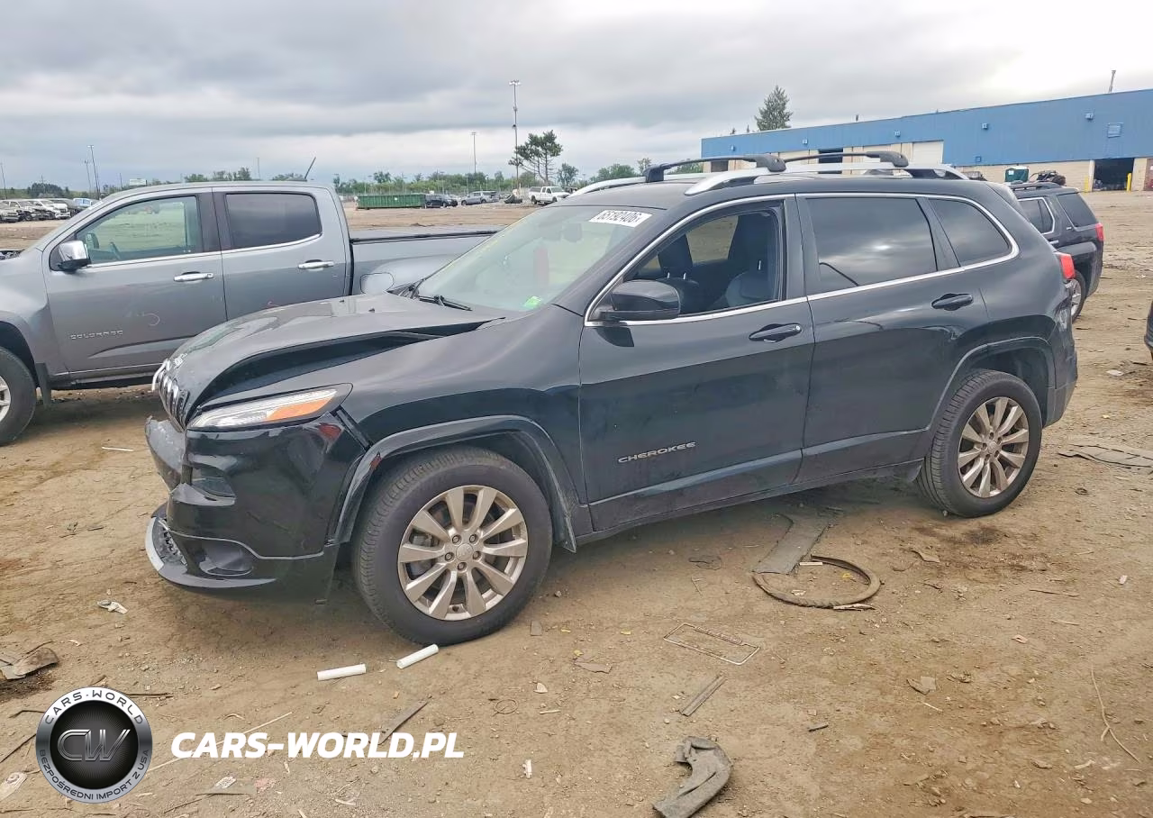 2018 Jeep Cherokee Overland VIN:1C4PJMJX7JD594417 - 1
