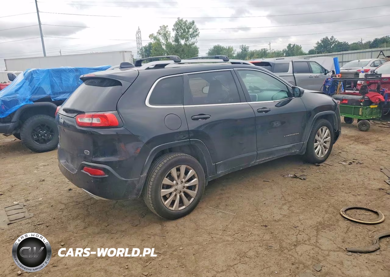 2018 Jeep Cherokee Overland VIN:1C4PJMJX7JD594417 - 3