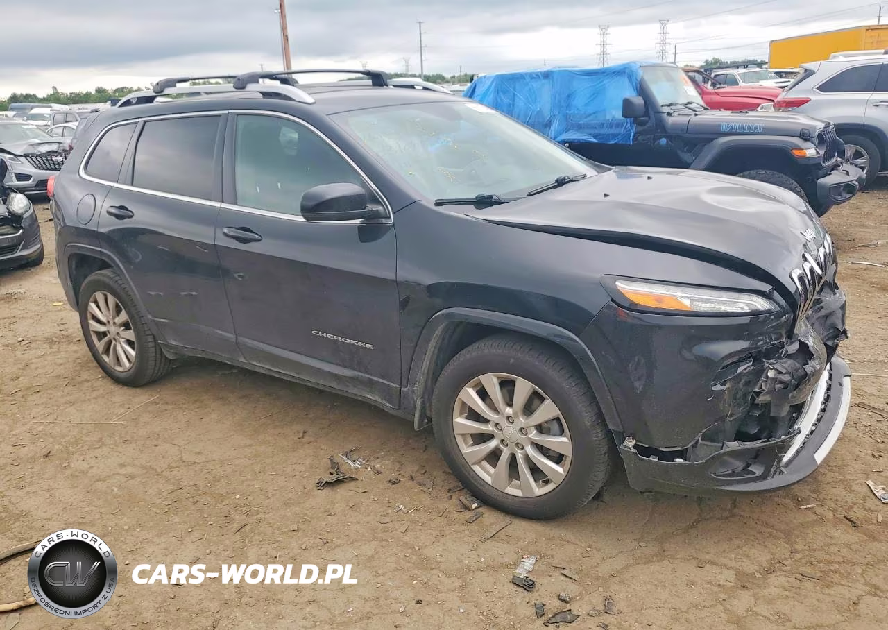 2018 Jeep Cherokee Overland VIN:1C4PJMJX7JD594417 - 4