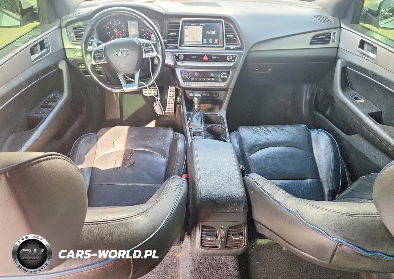 2019 Hyundai Sonata Limited Turbo VIN:5NPE34AB0KH745602 - 8