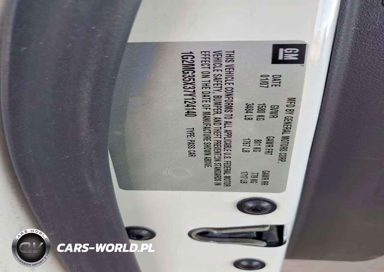 2007 Pontiac Solstice Gxp VIN:1G2MG35X37Y124140 - 12