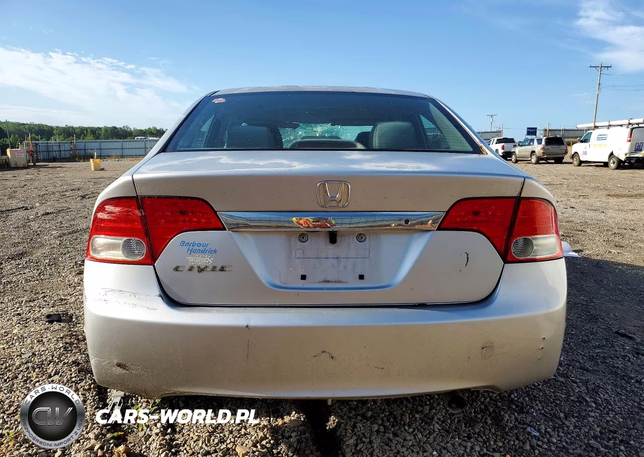 2009 Honda Civic Lx VIN:2HGFA16569H542939 - 6
